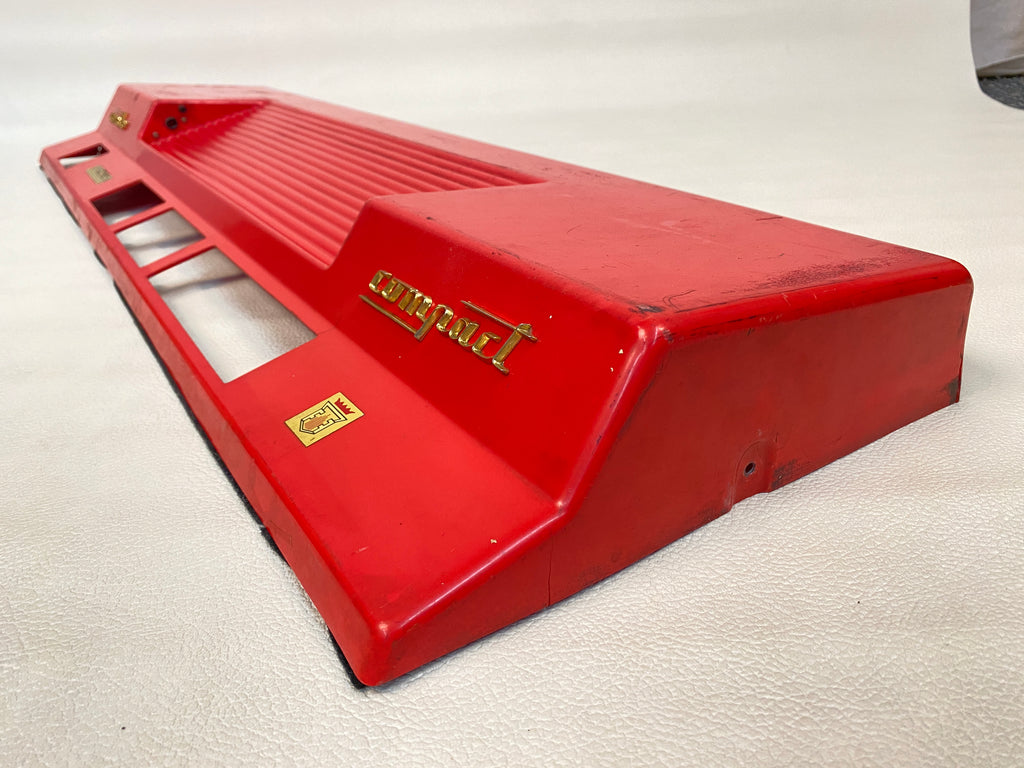 Farfisa Combo Compact Vintage Organ Plastic Top Red 1960s Italy