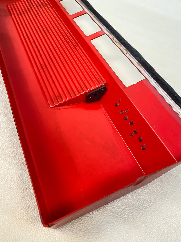 Farfisa Combo Compact Vintage Organ Plastic Top Red 1960s Italy