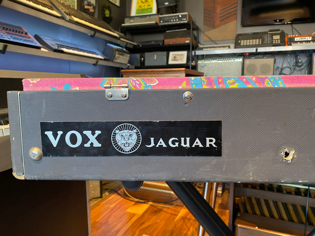 Vox Jaguar V-304E2 Vintage 49-Key Combo Organ Pink Paisley 1960s Italy