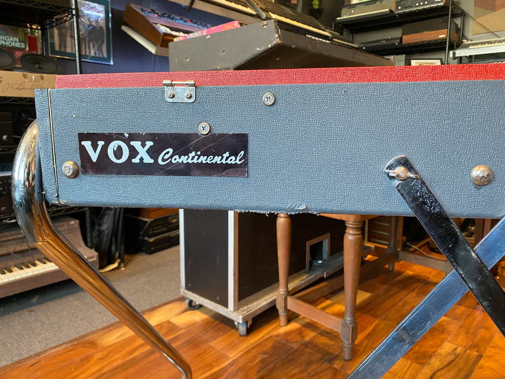 Vox Continental V301E Vintage Combo Organ Italian 1967-70 w/ Stand, Pedal & Lid