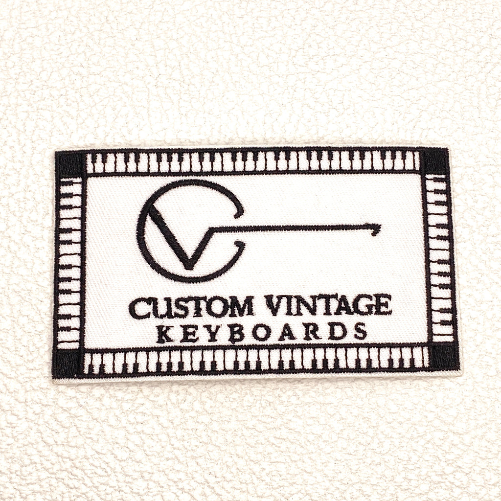 Custom Vintage Keyboards Iron-On Patch